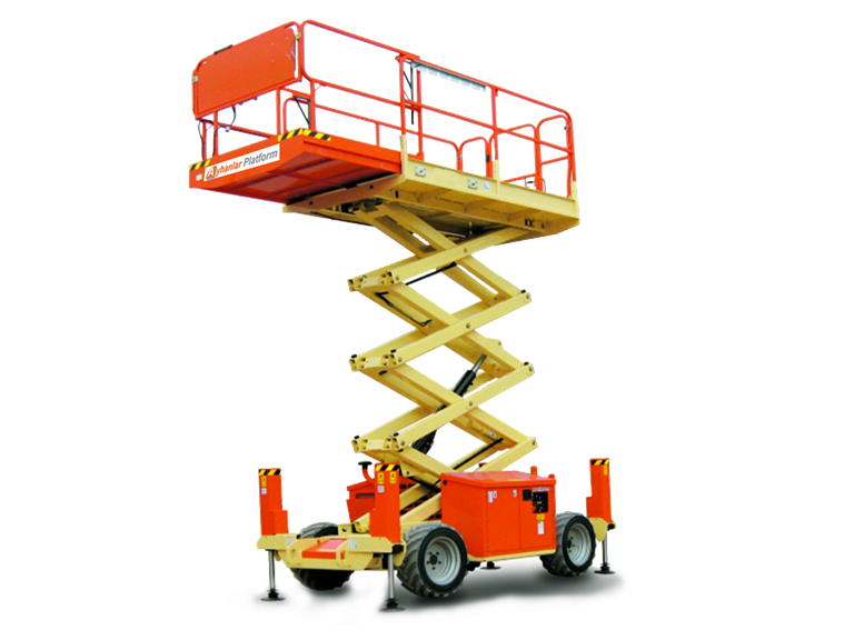 14m Diesel Scissor Lift.