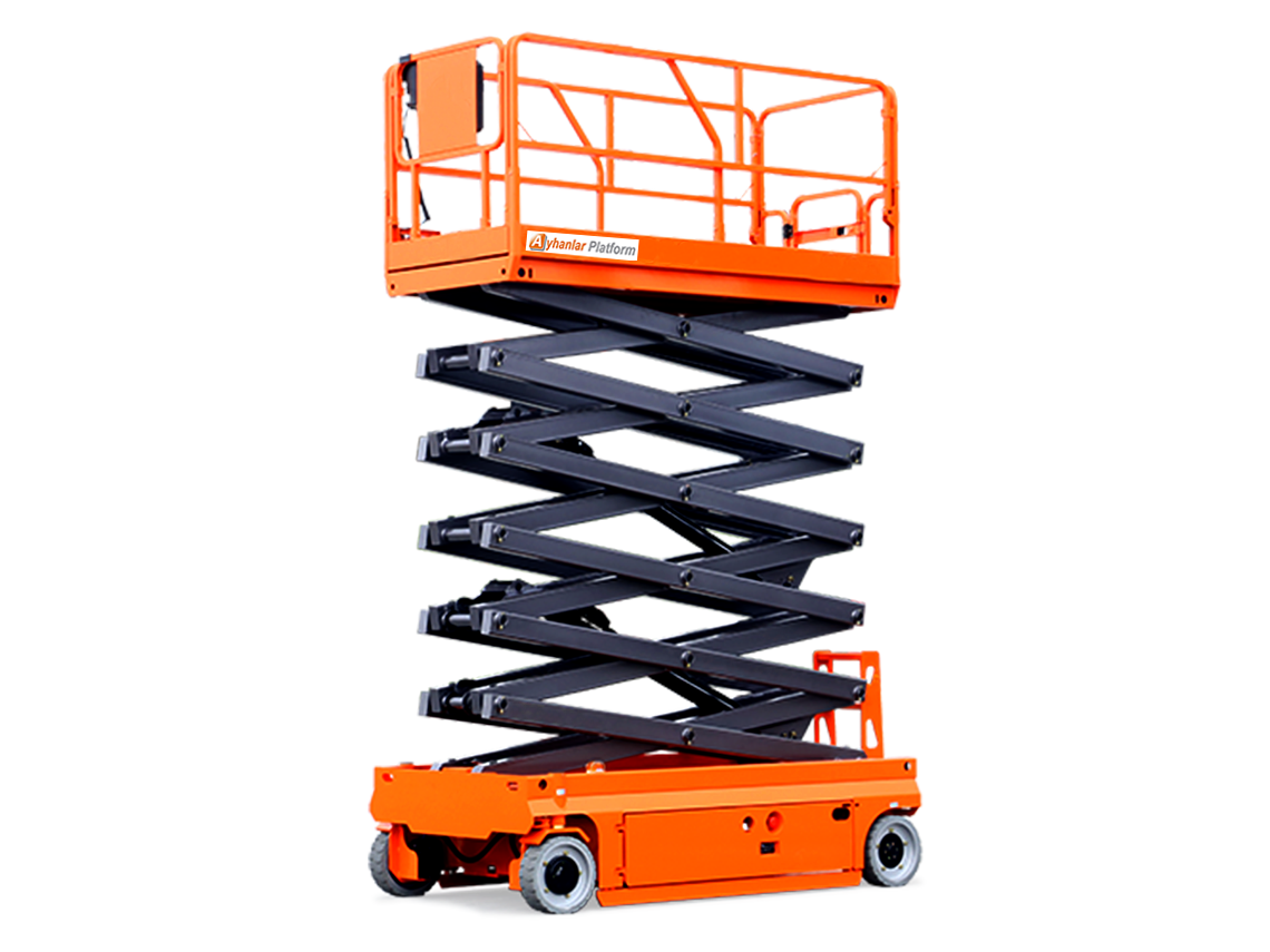 17m Battery-powered Scissor Lift.