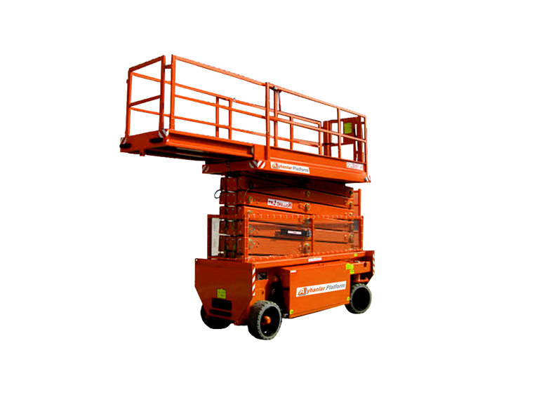 18,5m Battery-powered Scissor Lift.