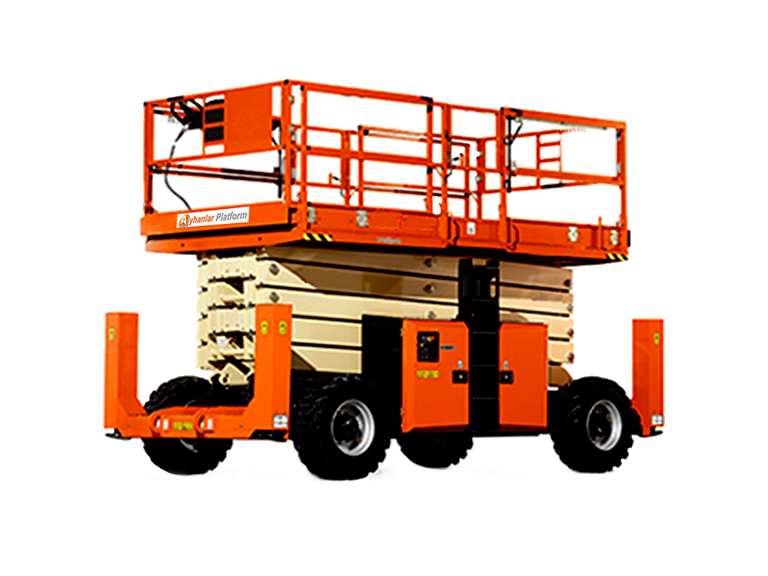 18m Diesel Scissor Lift.