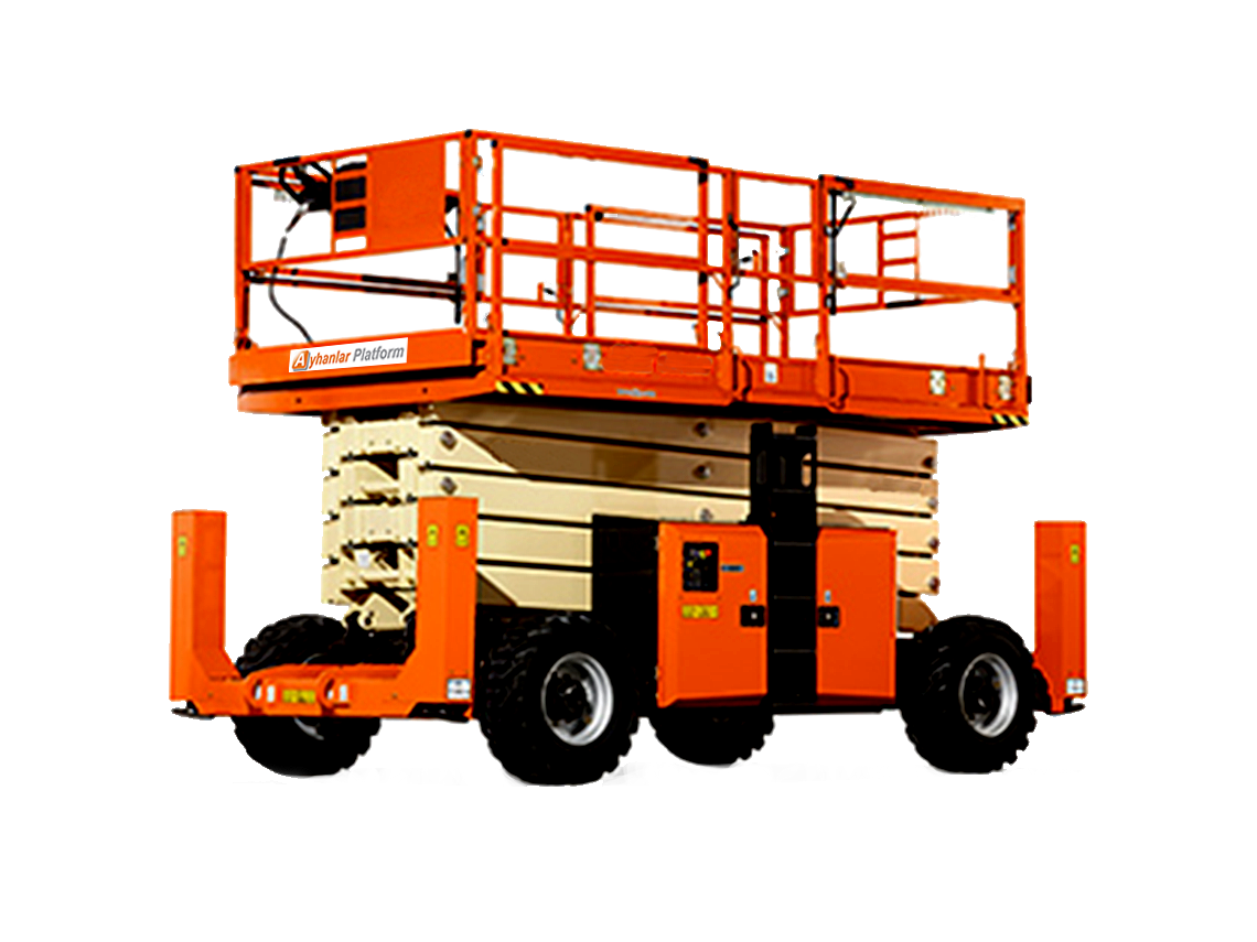 18m Diesel Scissor Lift.